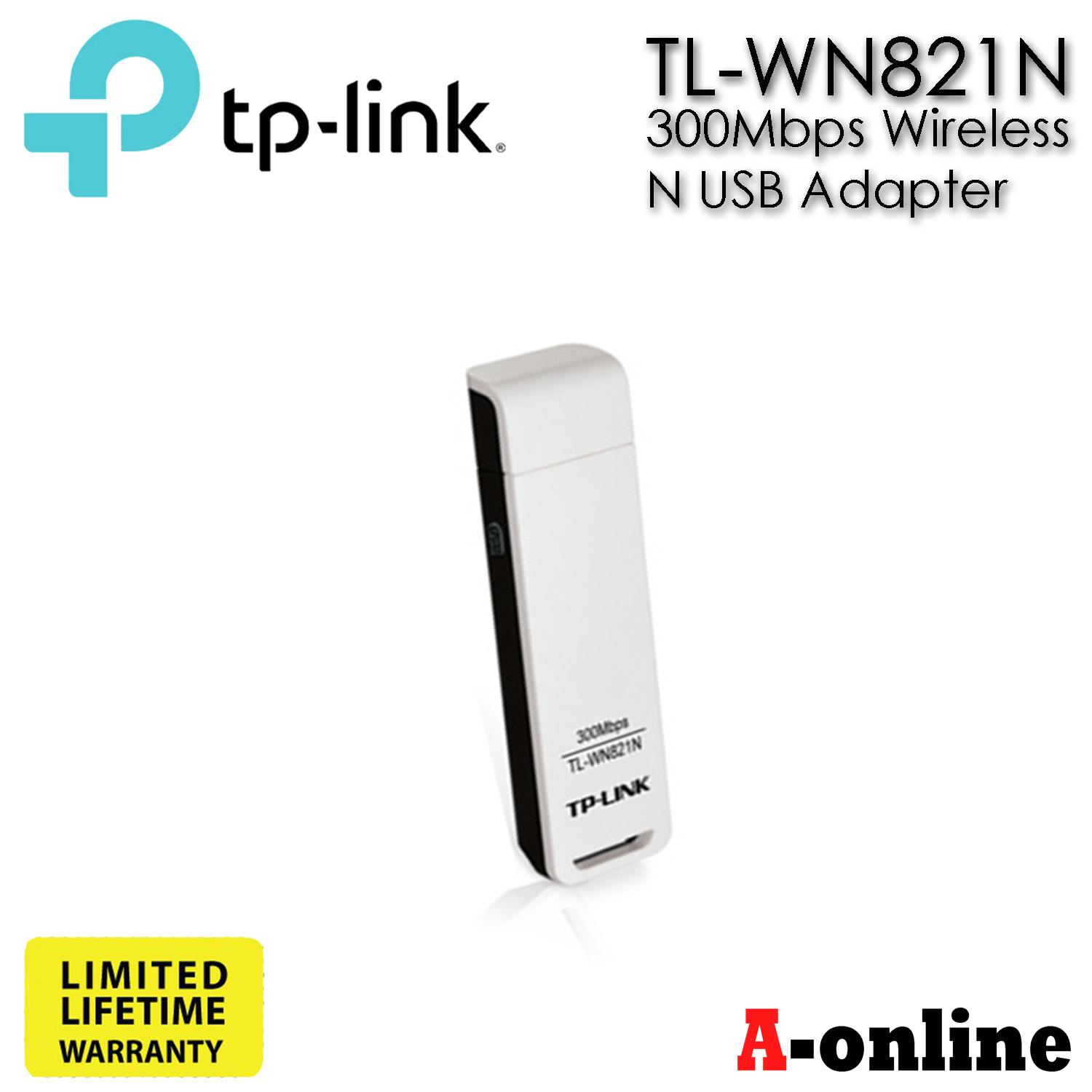 TP-Link TL-WN821N อุปกรณ์รับ Wi-Fi (300Mbps Wireless N USB Adapter)/aonline