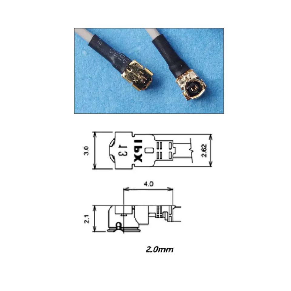 20Pcs 2.4G ABS ricevitore aereo antenna compatibile porta IPEX per