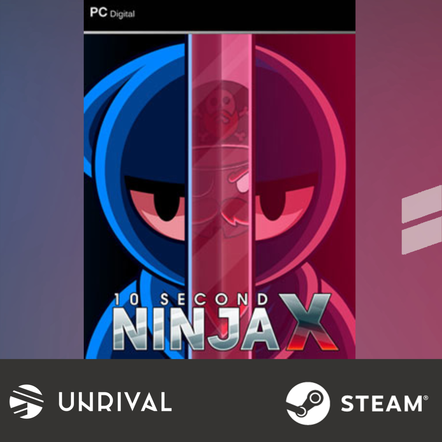 10 Second Ninja X PC Digital Download Game (Single Player) - Unrival