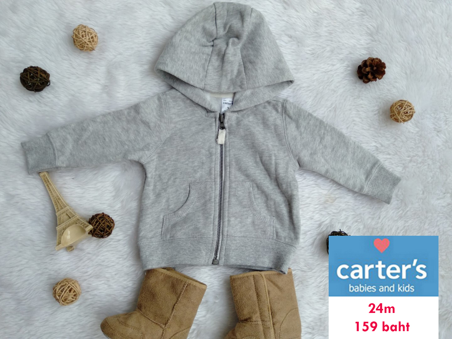 เสื้อกันหนาวเด็ก 24 เดือน  Carter's baby 24m Fleece