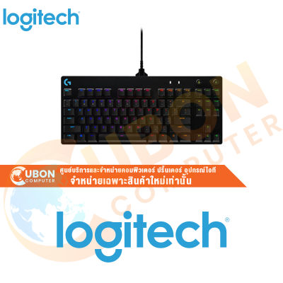 คีย์บอร์ด KEYBOARD LOGITECH G PRO X (GX BLUE CLICKY) (EN) ประกันศูนย์ 2 ปี
Uboncomputer