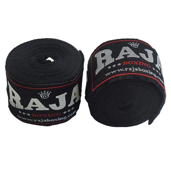 ผ้าพันข้อมือ RAJA HAND WRAPS 5 METERS BLACK สีดำ ความยาว 5 เมตร