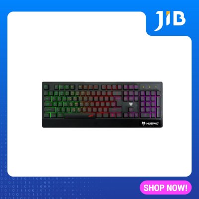 KEYBOARD (คีย์บอร์ด) NUBWO GAMING VALOZ (NK-019) BLACK