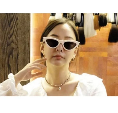 Glasses model cateye glasses fashion sunglasses