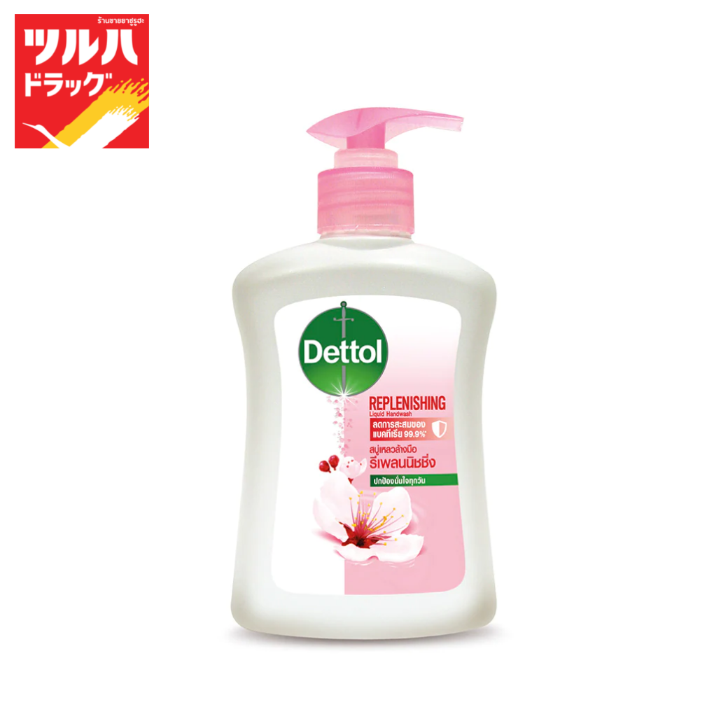 Dettol Hand Soap Skincare 225ml / เดทตอล สบู่เหลวล้างมือ สูตรสกินแคร์