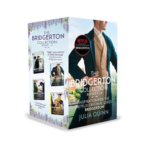 The Bridgerton Collection: Books 1 - 4 Box Set : Inspiration for the Netflix Original Series Bridgerton (ยกกล่องชุด 4 เล่ม พร้อมส่ง)