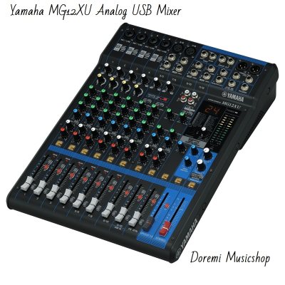 ดูภาพ Yamaha MG12XU Analog USB Mixer สำหรับ สตูดิโอ บันทึกเสียง & Live Sound ) เพิ่มเติม Yamaha MG12XU Analog USB Mixer สำหรับ สตูดิโอ บันทึกเสียง & Live Sound )