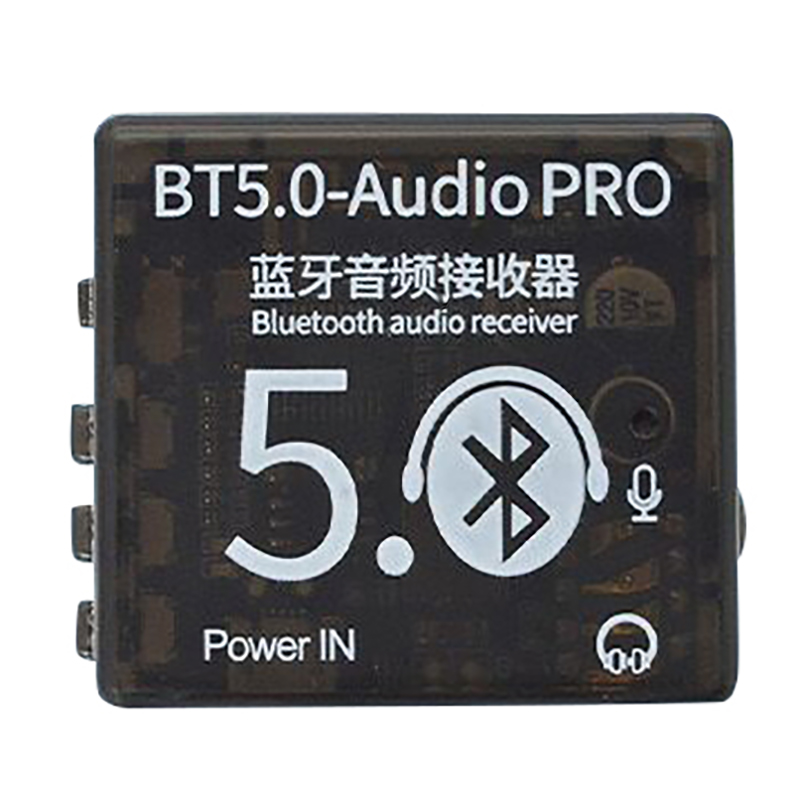 BT5.0 Audio Pro บลูทูธเครื่องรับสัญญาณเสียง MP3บอร์ดถอดรหัสบอร์ดไร้สายสเตอริโอเพลงในรถลำโพง