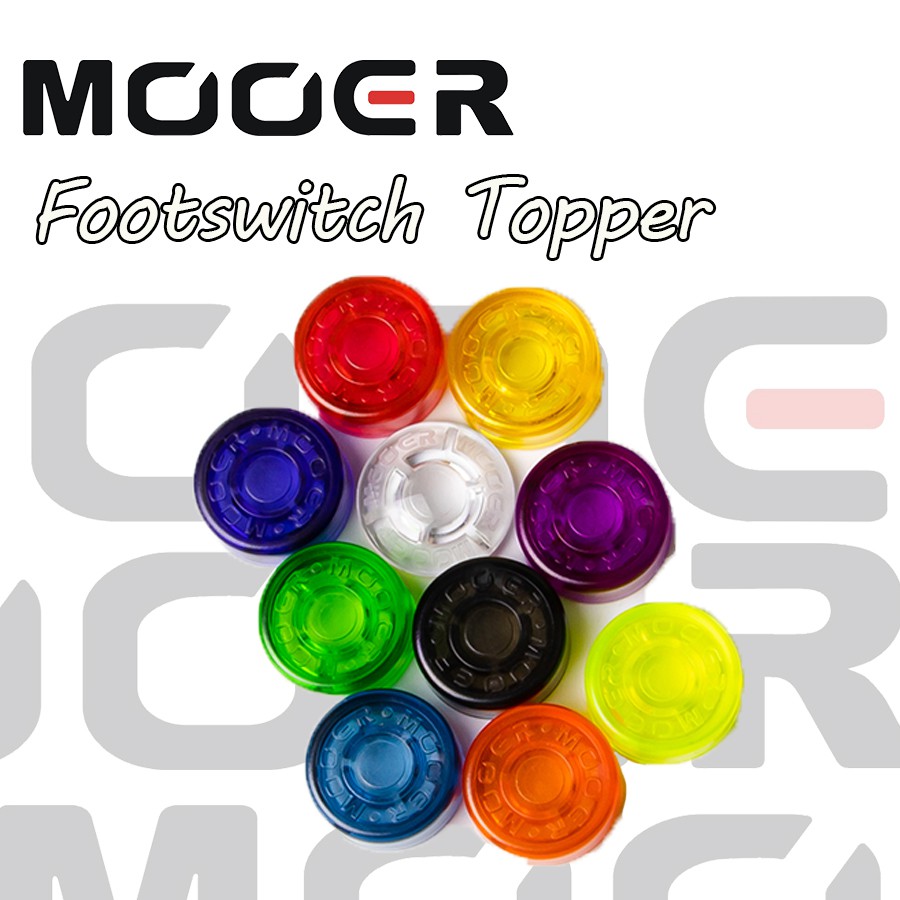 ปุ่มเอฟเฟคกีต้าร์ Mooer Footswitch Topper