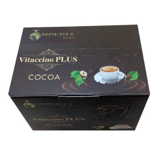 🍒พร้อมส่ง🍒✜✑♙โกโก้ไวแทคชิโน่+พลัส Vitaccino Plus Cocoa (1กล่อง 15ซอง)