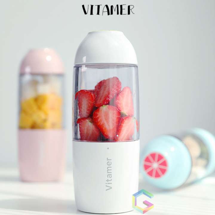 แก้วปั่น Vitamer Newdesign รุ่นใหม่ แก้วปั่นพกพา แก้วvitamer แก้วปั่นสมูทตี้ แก้วปั่นไร้สาย เครื่องปั่นไร้สาย # GEEKROOM #ของขวัญวันแม่