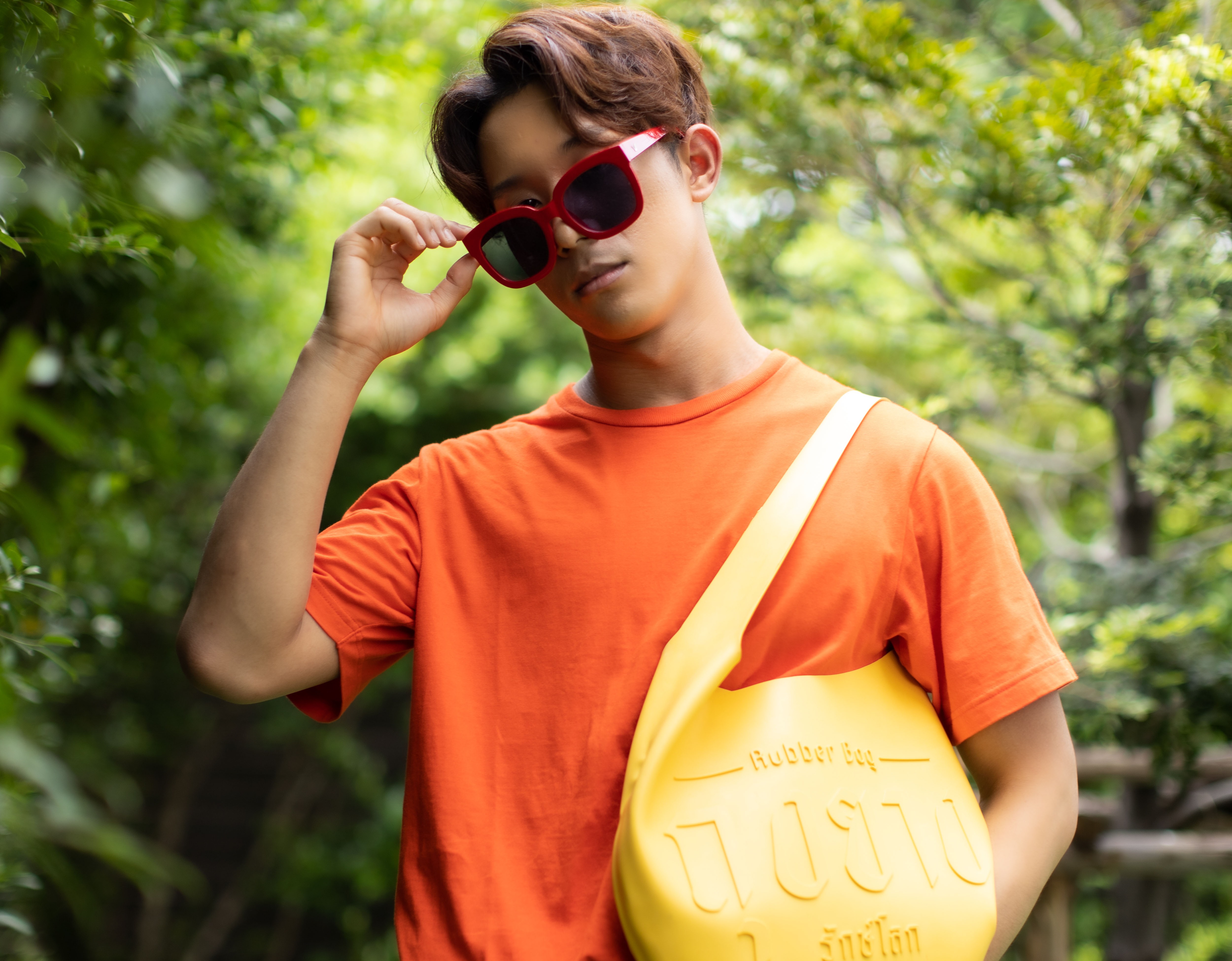 Rubber Idea กระเป๋า ถุงยางรักษ์โลก Rubber Bag สีเหลืองพาสเทล Lazada