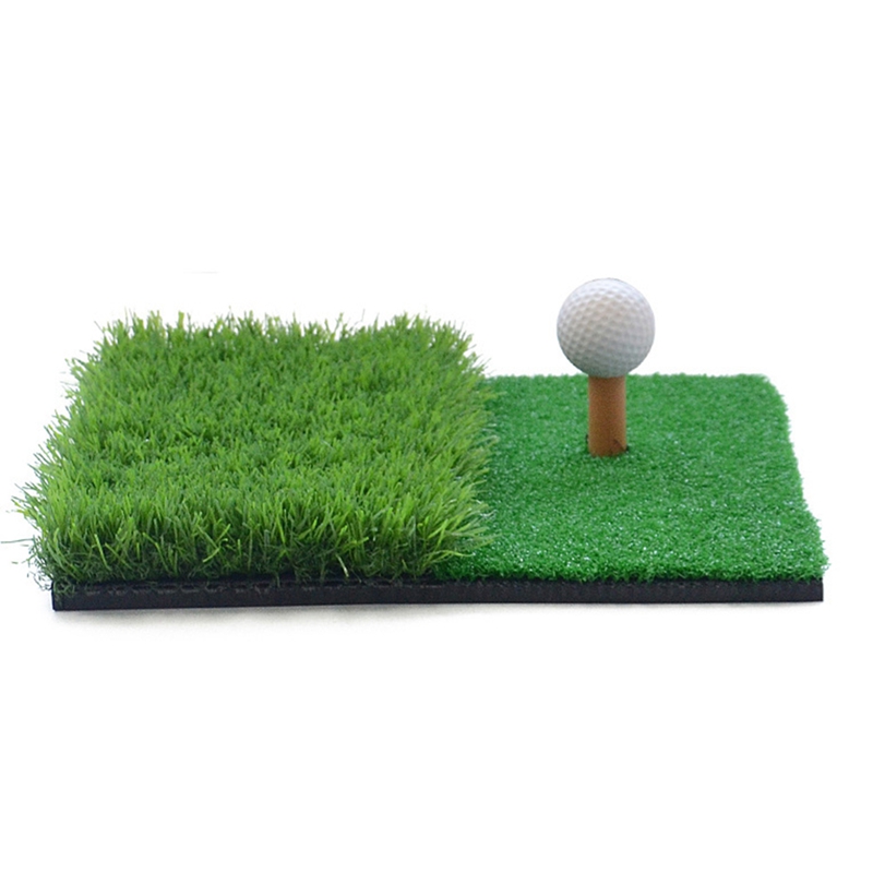 Golf Hitting Practice Mat Simulated Turf Swing Practicing Mat Backyard