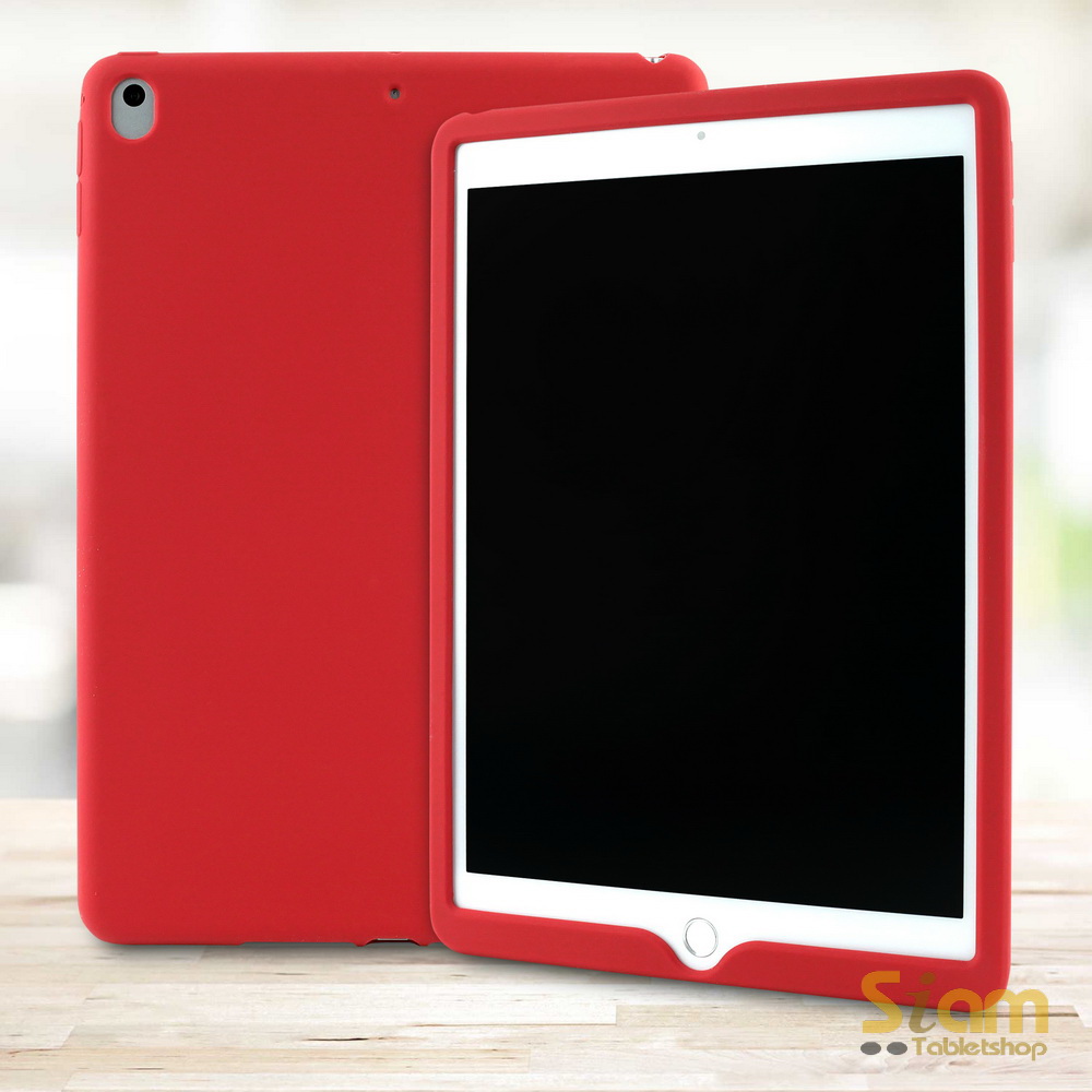 [ ส่งด่วน ] ซิลิโคน เคส iPad 9.7 Gen 5/6 2017 / 2018 Mini 1 2 3 4 5 7.9 / iPad 10.2 Gen 7 8 9 / iPad Air 3 / Pro10.5 ไอแพด case สี แดง สี แดงรูปแบบรุ่นที่ีรองรับ iPad Mini 1 2 3 7.9