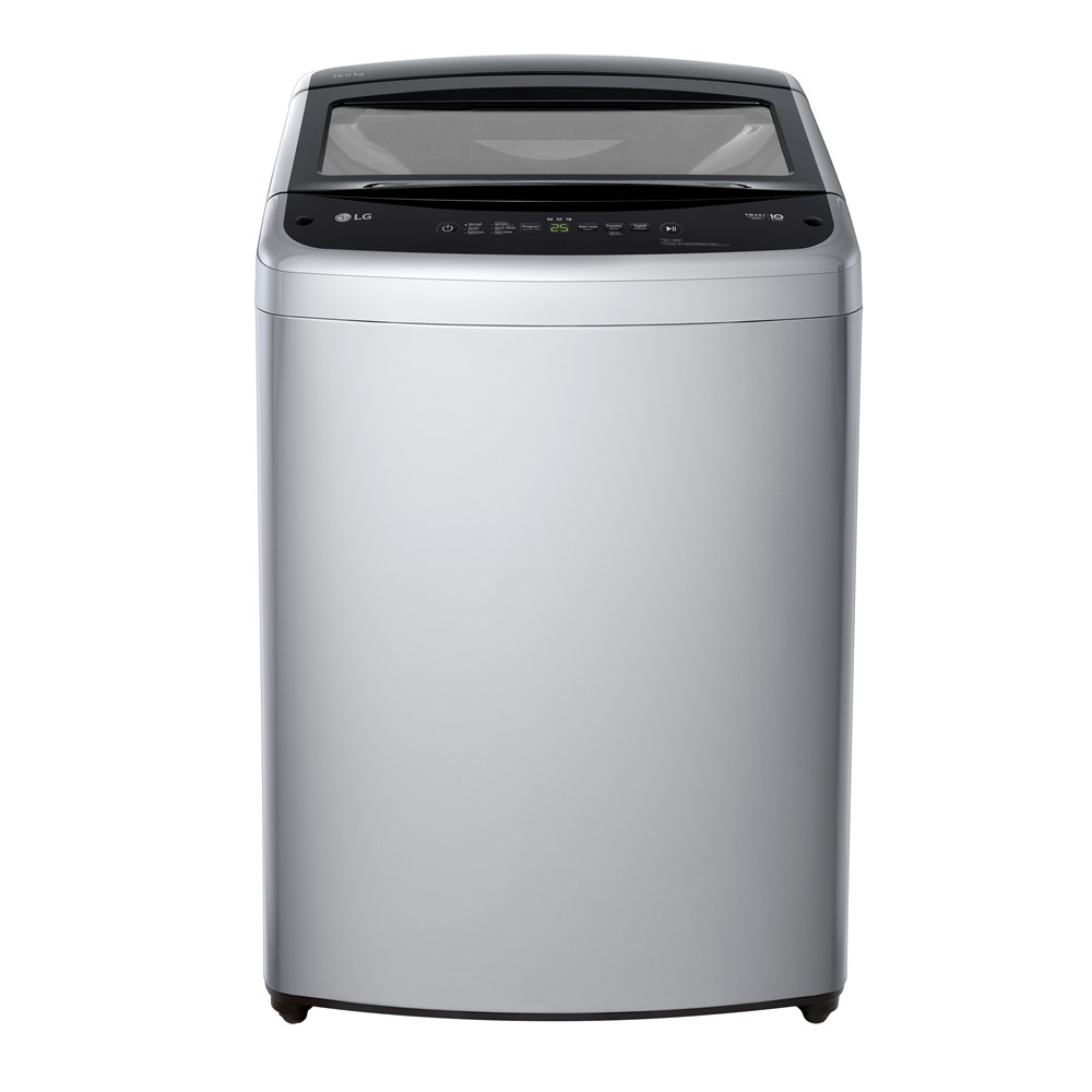 เครื่องใช้ไฟฟ้าภายในบ้าน LG เครื่องซักผ้าฝาบน ความจุ 15 กก. สีเทาเข้ม รุ่น T2515VBTM ราคา 12,460 บาท*ส่งฟรี