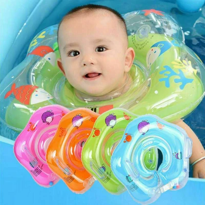 ห่วงยางว่ายน้ำเด็ก Inflatable ทารกลอยสระว่ายน้ำความปลอดภัยอุปกรณ์เสริมวงกลม Bath Inflatable แหวนของเล่น