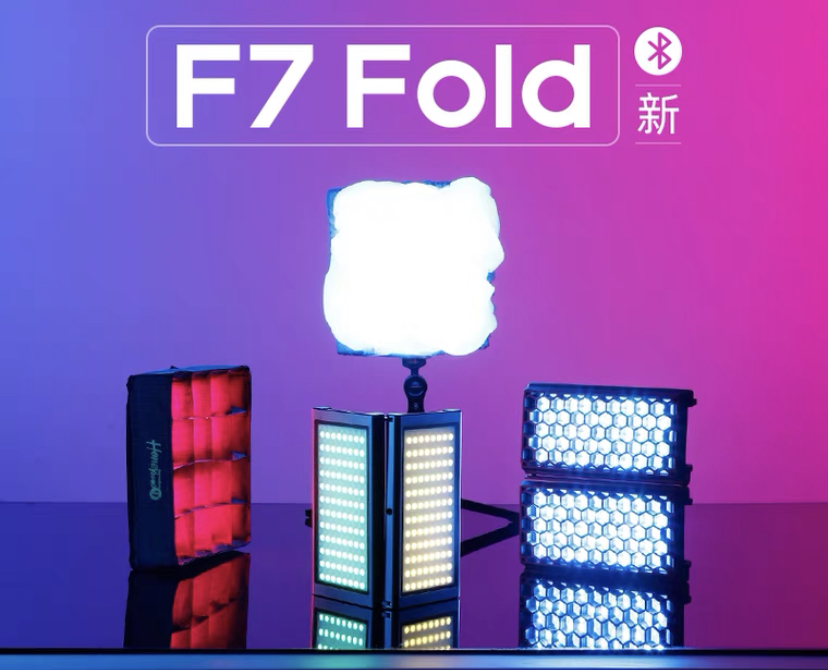 Folding rgb fill light led photography light handheld portable full