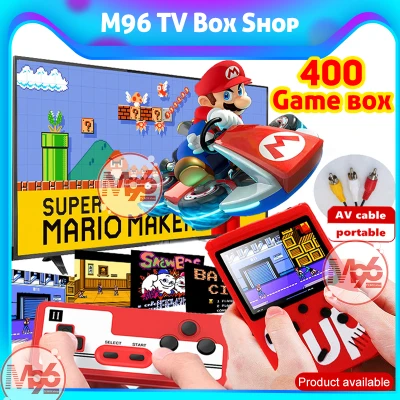 Game Player model portable Handheld Game Console 400 in1 Retro Mini Portable per screen TV free cable connector TV weight lighter portable video game player portable GameBoy Portable Mario