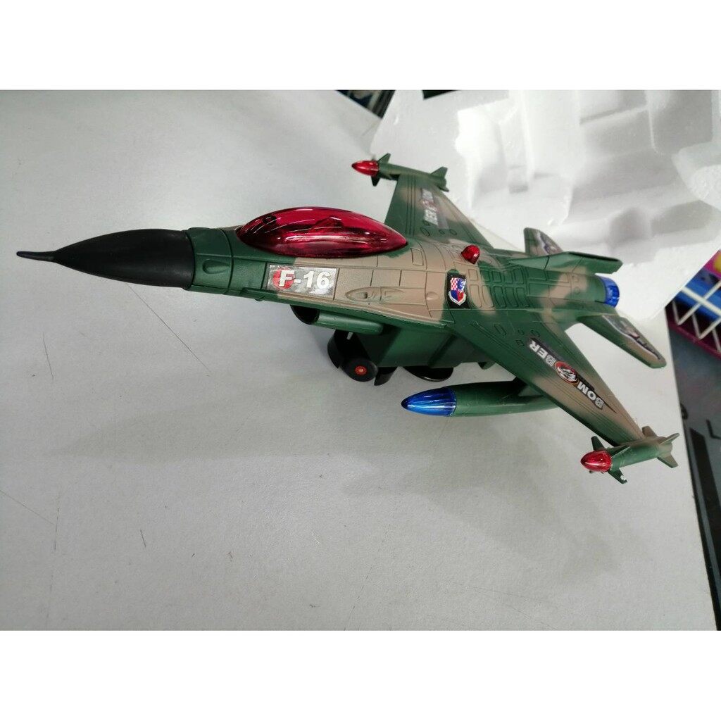 Kingdao โมเดลเครื่องบินรบ F-16 merlin MoMo Land
