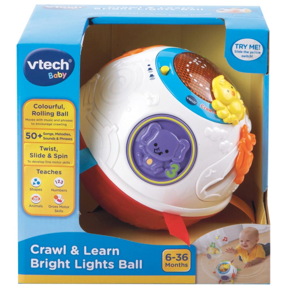 VTECH ของเล่นเสริมทักษะ Crawl & Learn Bright Lights Ball New