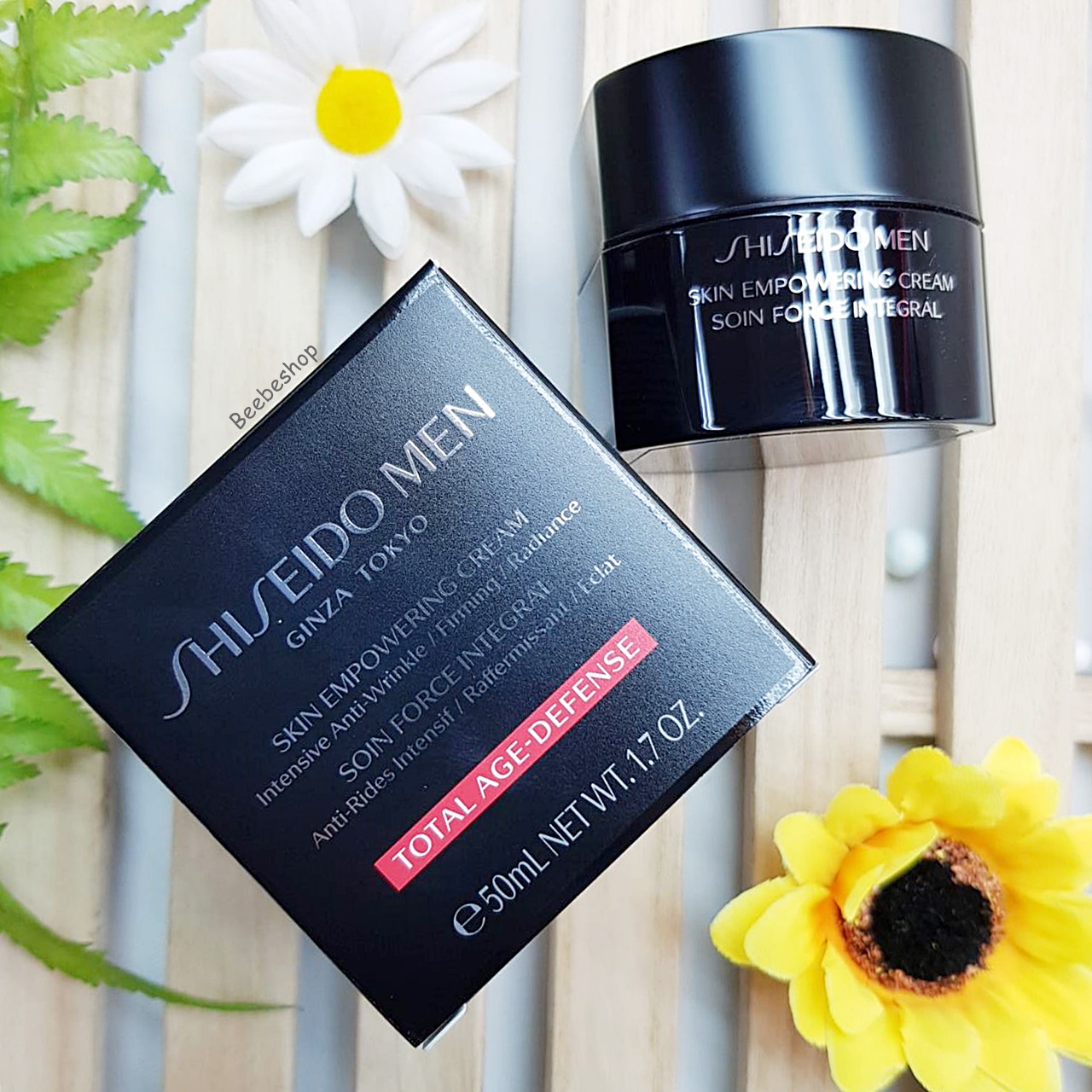 Shiseido Men Skin Empowering Cream 50ml ฟื้นบำรุงผิว ผลิต 12/2019