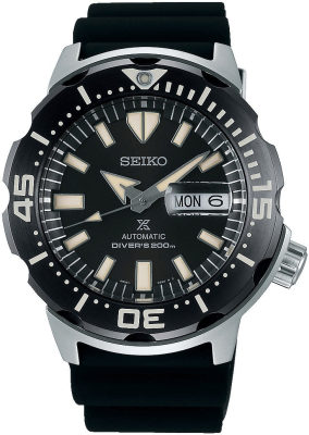 ดูภาพ นาฬิกาข้อมือ ผู้ชาย SEIKO Prospex Monster Automatic รุ่น SRPD27K1 ขนาดตัวเรือน 42.4 มม. หน้าปัดสีดำ สำรองพลังงานได้ถึง 41 ชั่วโมง ตัวเรือน Stainless steel สายยางสีดำ เพิ่มเติม นาฬิกาข้อมือ ผู้ชาย SEIKO Prospex Monster Automatic รุ่น SRPD27K1 ขนาดตัวเรือน 42.4 มม. หน้าปัดสีดำ สำรองพลังงานได้ถึง 41 ชั่วโมง ตัวเรือน Stainless steel สายยางสีดำ