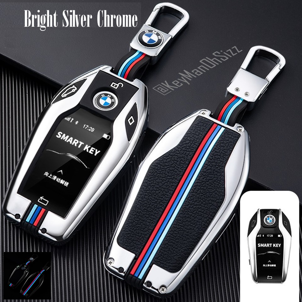 เคสโลหะรีโมทรถบีเอ็มดับเบิ้ลยู BMW LCD Screen Full Package 2021Key Sets