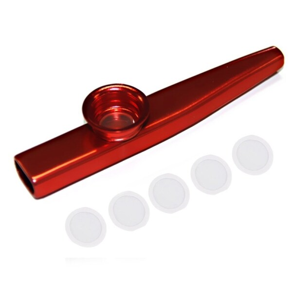 Mirliton made of aluminum alloy with Red membrane