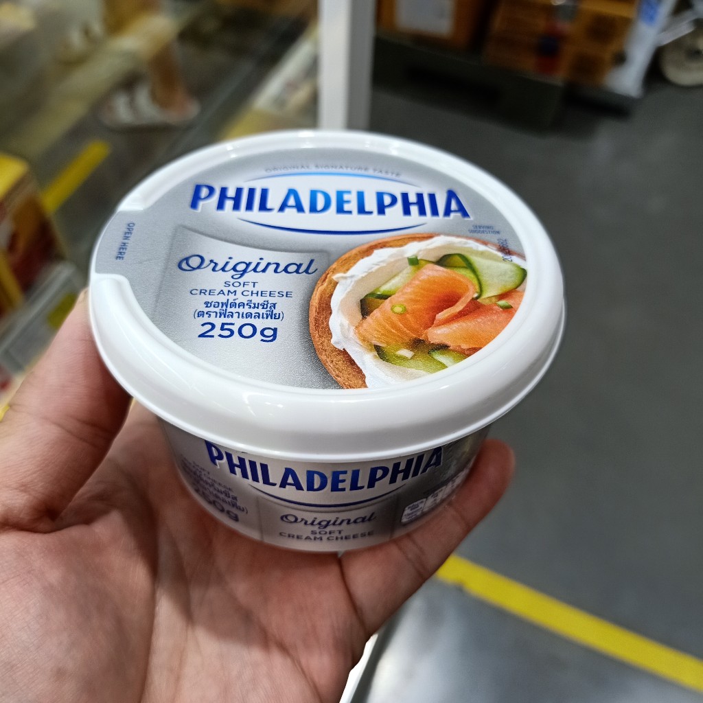 ecook ฟิลาเดลเฟีย ครีมชีส ชนิดนุ่ม philadephai cream cheese 250g