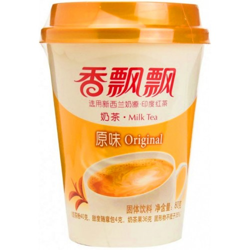 [x2 แก้ว] ชานม ชาไข่มุก ชงดื่ม รสดั้งเดิม [80g/แก้ว] 奶茶 台湾奶茶 香飘飘 原味 Milk tea Original flavor