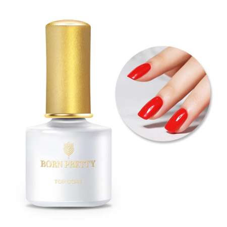 TOP Coat  BASE Coat Gel Born Pretty สีทาเล็บเจล ยาทาเล็บเจล ปริมาณ 6ml.