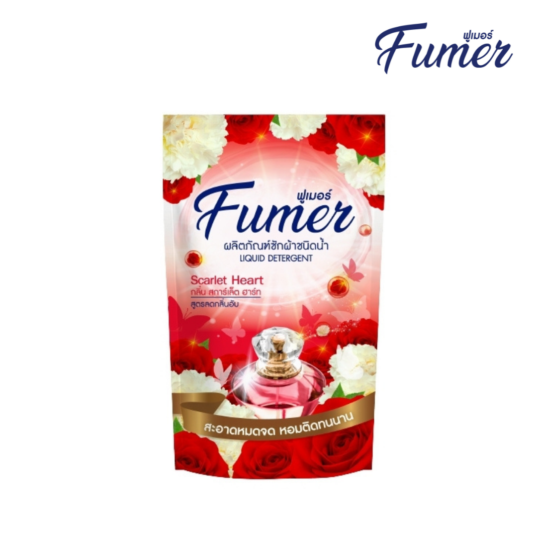 FUMER ฟูเมอร์ น้ำยาซักผ้าชนิดน้ำ สูตรมาตรฐาน (6 สูตร) ปริมาณ 400 มล.