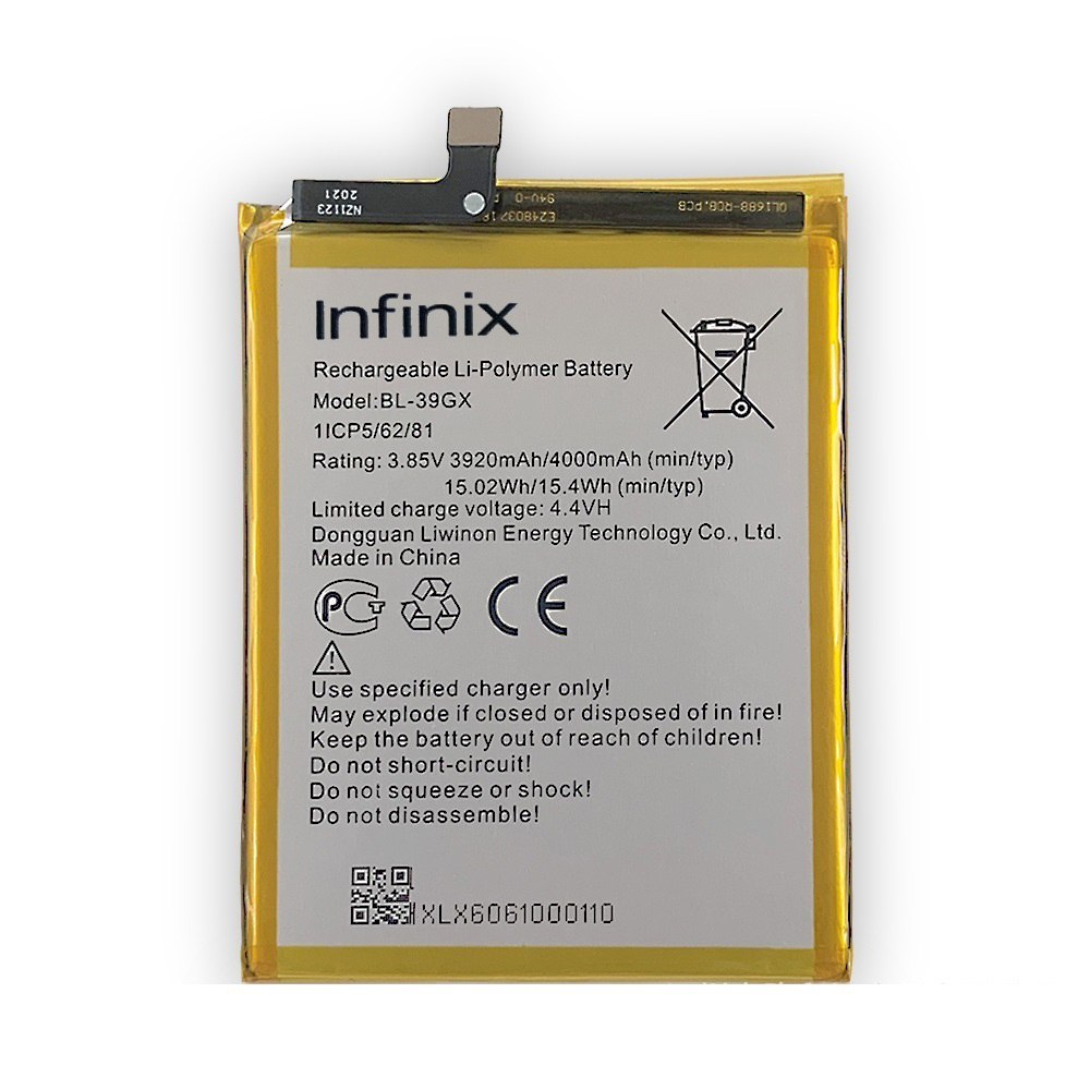 Infinix Hot S3 X573 X608 Battery BL 39GX 4000mAh infinix-hot-s3-x573-x608-battery-bl-39gx-4000mah