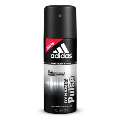 Adidas Dynamic Pulse Body Spray อาดิดาส ไดนามิค พัลส์ ดิโอ สเปรย์ 150ml.