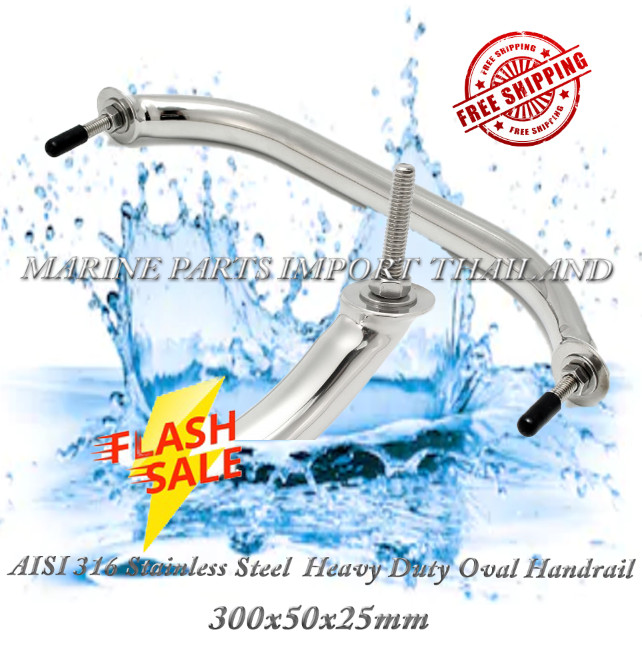 2-Pack 7/8" Handrail End Caps – 316 Stainless Steel Marine Boat Rail Accessories