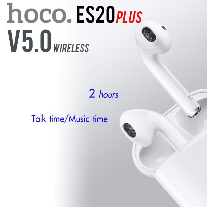 Hoco ES20 plus หูฟังบลูทูธไร้สาย แบบ 2 ข้างอิสระไร้สาย Wireless Bluetooth Headset