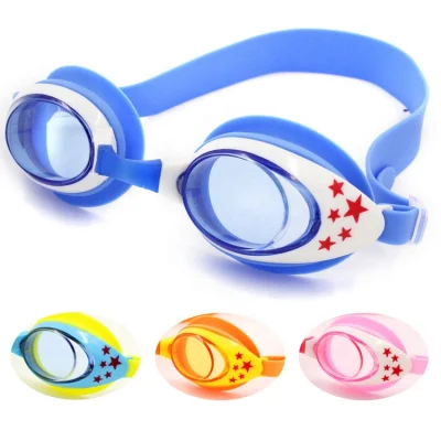 kids swim goggles bulk funny swimming goggles with gadgets silicone swim goggle custom logo star print