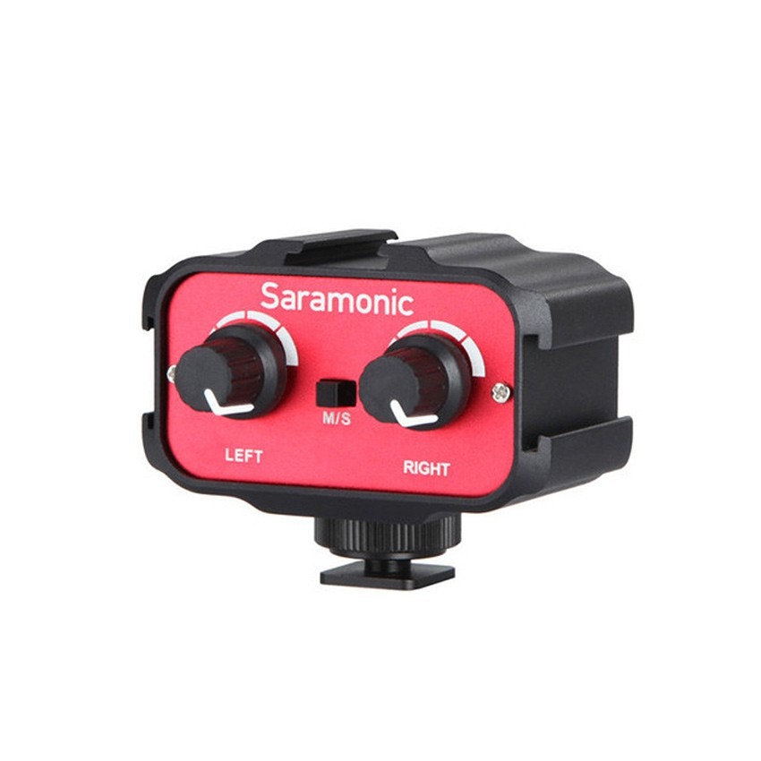 ลดราคา Saramonic 2 Channel Audio Adapter with 3.5mm Inteface for DSLR Cameras & Camcorders #ค้นหาเพิ่มเติม ไฟและอุปกรณ์สตูดิโอ การ์มิน ฟีนิกซ์ 5 พลัส Nanlite Forza แอคชั่นแคมพลัง
