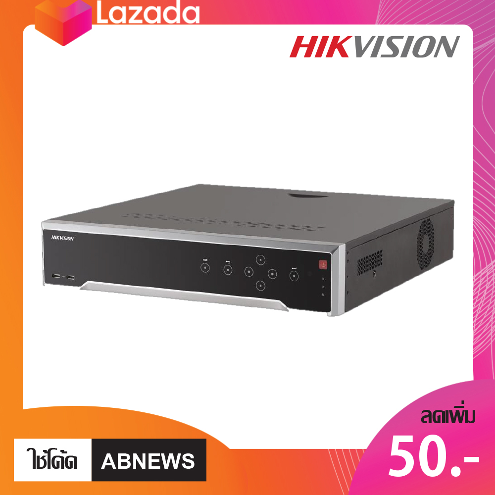 HIKVISION เครื่องบันทึก IP 12 ล้านพิกเซล 16 ช่อง รุ่น DS-7716NI-I4 - AB ...