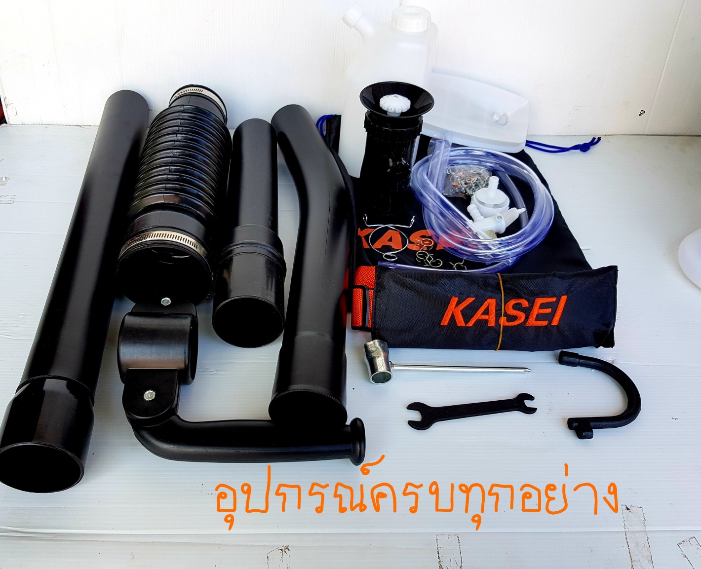 kasei ของแท้**ราคากันเอง** เครื่องพ่นเมล็ดหว่าน ปุ๋ยสะพายหลัง พ่นลม 3แรง KASEI 3 WF-3A  ลิ้นเลส ถาดเลส รับประกันสินค้าของแท้