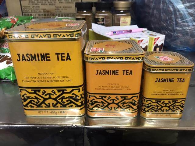 ชามะลิ Jasmine Tea  ชา มะลิ มี 3 ขนาดเล็ก 120g.