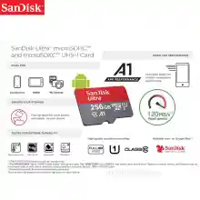 ภาพขนาดย่อของภาพหน้าปกสินค้าSanDisk Ultra MicroSD Card Class10 A1 256GB อ่าน 120 MB/s (SDSQUA4-256G-GN6MN) Memory เมมโมรี่ ไมโครเอสดี การ์ด แซนดิส จาก ซินเน็ค รองรับ โทรศัพท์ มือถือ Android Samsung H จากร้าน SJCAMOfficialStore บน Lazada ภาพที่ 3