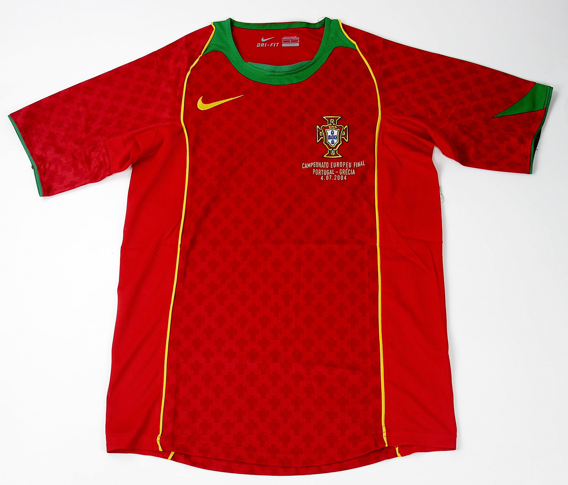 Portugal Home Final Euro 2004 Club Shirt And National Teams euro-2004-trophy-espncricinfo