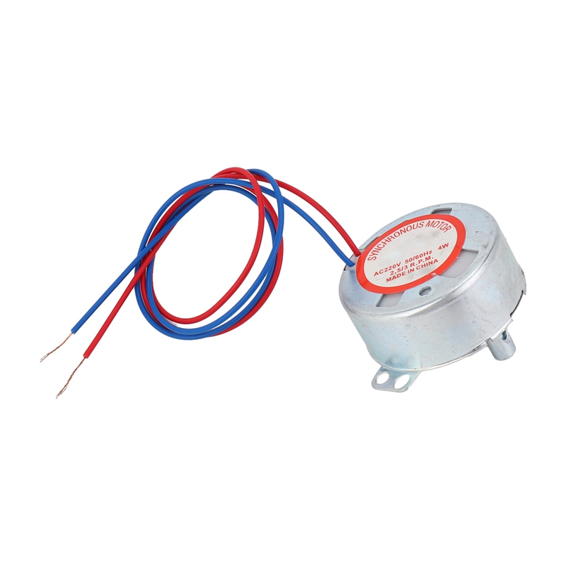 Uxcell AC Motor 220V-240V 4W 3RPM - Replacement Small Motor For DIY Machines & Appliances