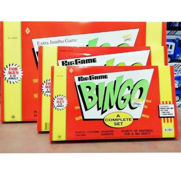 เกมส์BINGO เกมส์บิงโก BINGOเกมครอบครัว เกมบิงโกมี 3ขนาด ให้เลือก เล็ก/กลาง/ใหญ่ เกมส์บิงโกกระดานกระดาษ สำหรับเล่นหลายคน