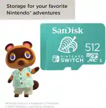 ภาพขนาดย่อของภาพหน้าปกสินค้าSanDisk microSDXC-Card for Nintendo Switch 64GB 128GB 256GB 512GB (เมม switch)(Nintendo Switch Memory card)(Switch Memory card)(MicroSD Card)(Micro SD Card) จากร้าน Monster Games บน Lazada ภาพที่ 8