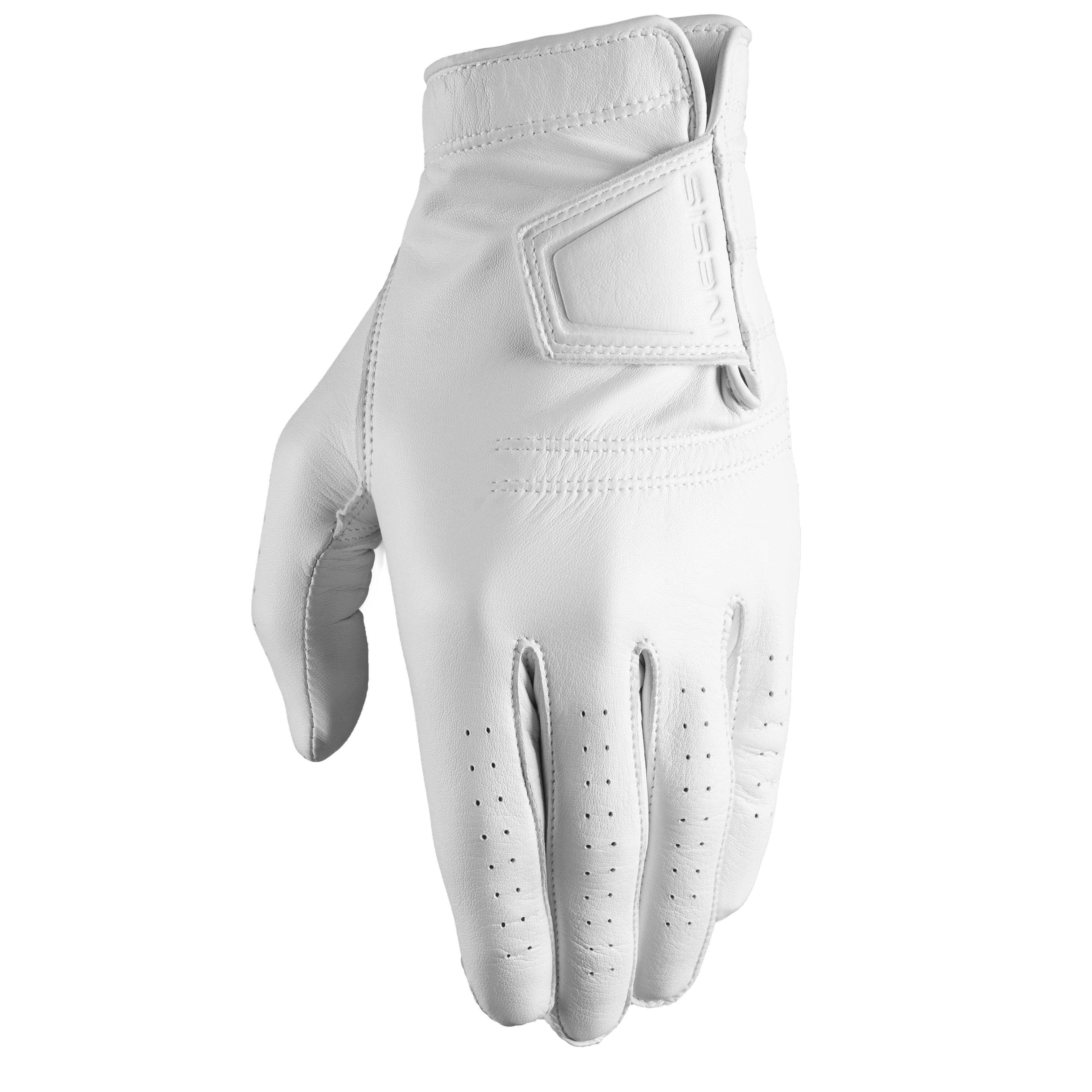 [ส่งฟรี ] ถุงมือกอล์ฟสำหรับผู้ชายถนัดขวารุ่น Tour (สีขาว) Men's golf Tour right-handed glove white Golf glove men Golf gloves ถุงมือกอล์ฟ ถุงมือกอล์ฟชาย ถุงมือกอฟล์ ของแท้ รับประกัน