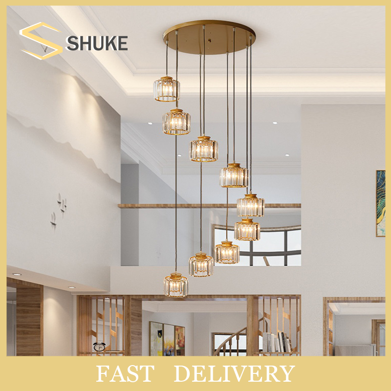 い145欧風 天井照明 クリエイティブ ステンドグラス ブルーハート