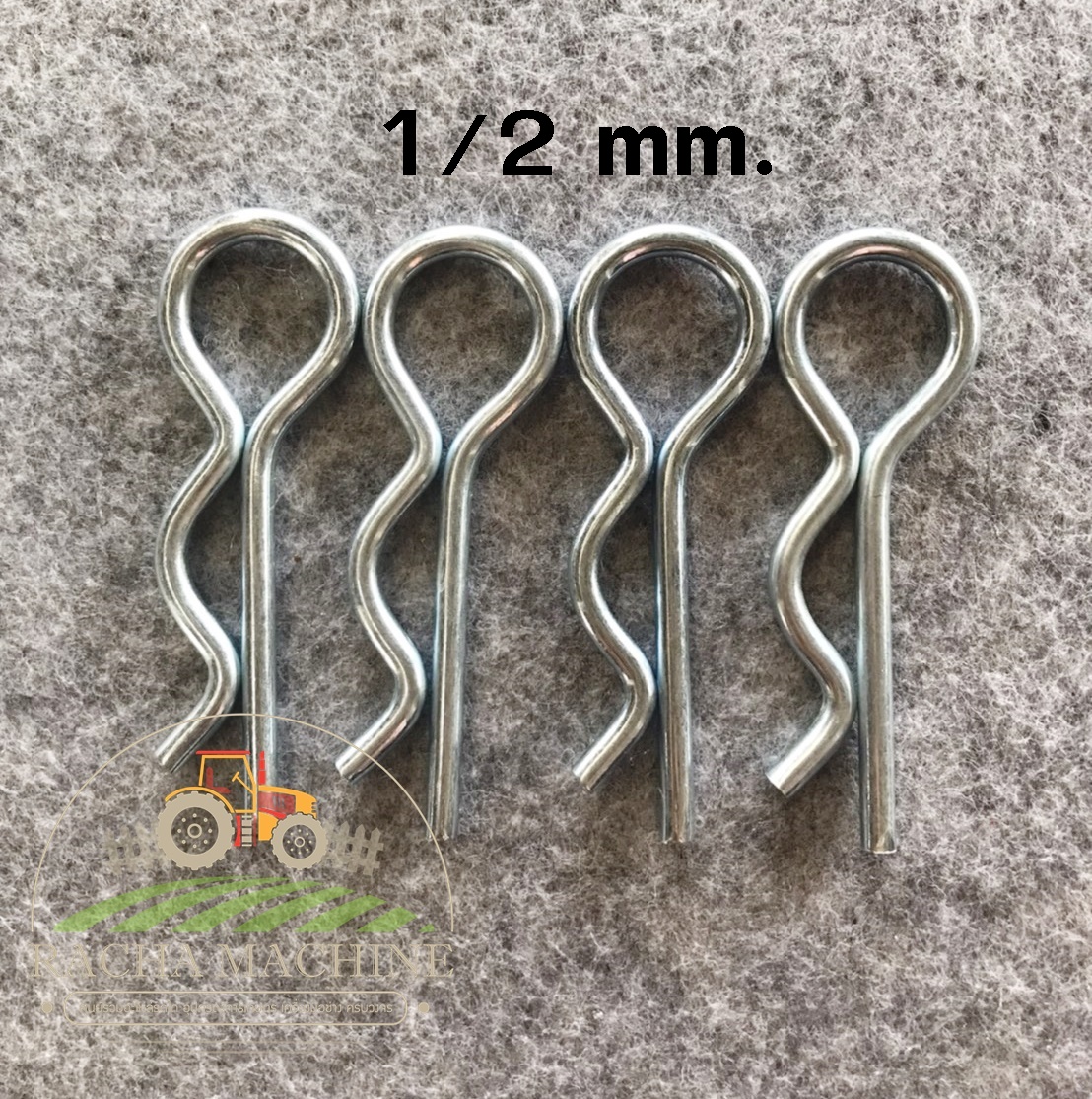 ปริ้นสลักตัวอาร์ R แบบสแตนเลส ปริ้นล็อคตัว R ขนาด 1/2 , 5,8, 3/4 มม. ...