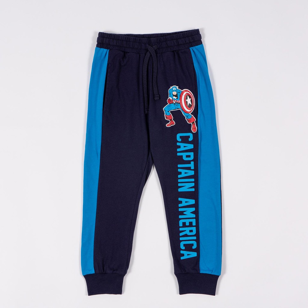 Marvel Boy Captain America Pants กางเกงขายาวเด็กมาร์เวลลายกัปตันอเมริกา